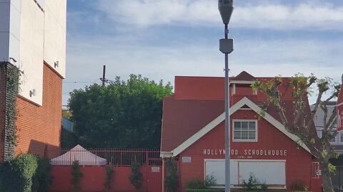 HOLLYWOOD CALIFORNIA USA SCHOOL HOUSE 1945