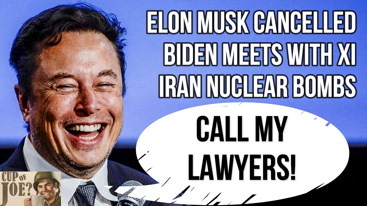 Elon Musk Cancelled, Iran Makes Nuclear Weapons, Biden Meets Xi, Chat GPT Fires CEO, USA & UK Rates