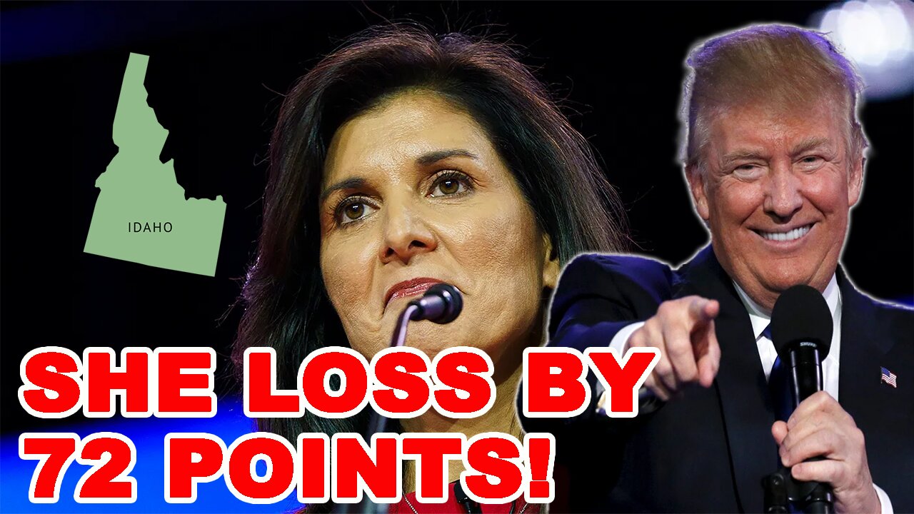 Nikki Haley gets MASSACRED in Idaho Caucus in an INSANE landslide!