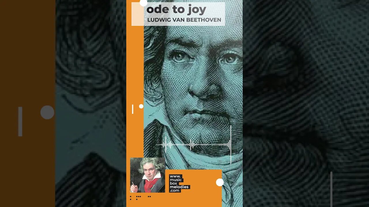 [Music box melodies] - Ode to Joy by Ludwig Van Beethoven #Shorts
