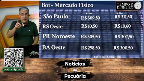 Boi gordo dispara e na B3 janeiro e fevereiro acima de R$330@