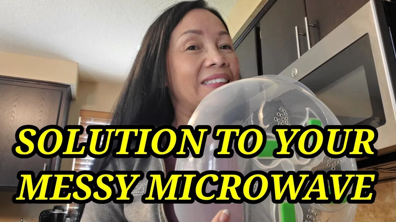 SOLUTION TO YOUR MESSY MICROWAVE