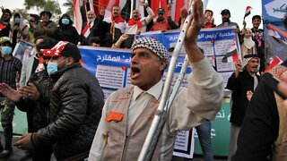 Iran Publicly Hangs Man From Crane Amid Protests