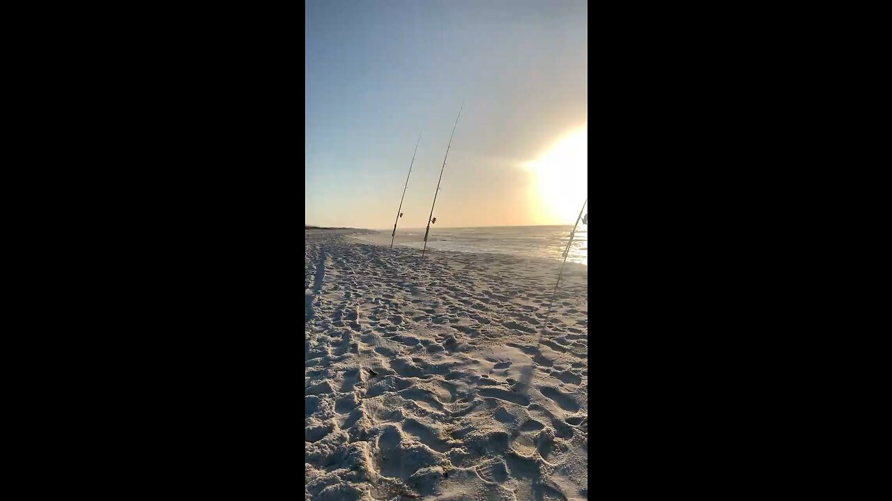 Florida panhandle surf fishing