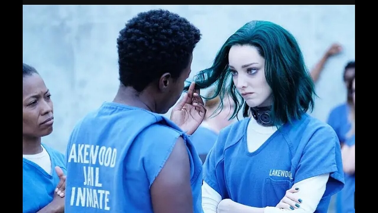 Prison bully don't realize that the girl they are bulling is a mutant that can control iron