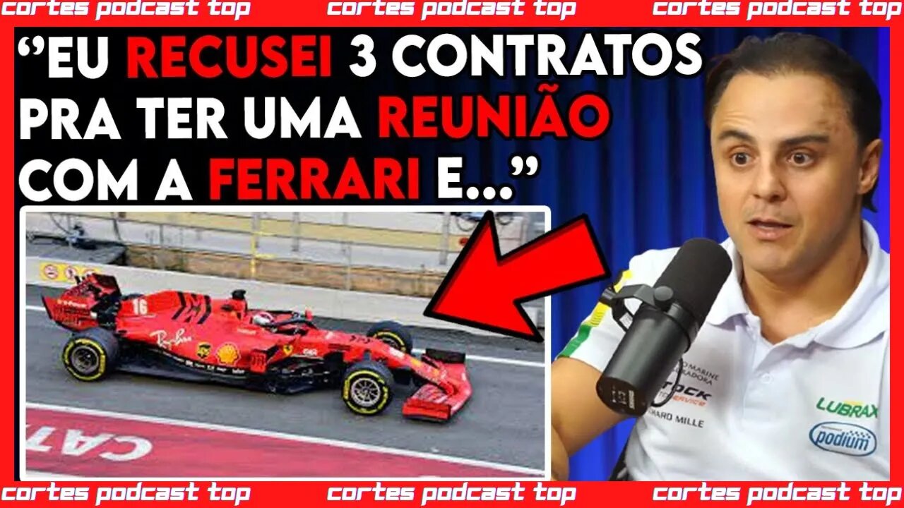 A ESCOLHA MAIS DIFÍCIL DA CARREIRA DE FELIPE MASSA! FLOW #cortespodcasttop