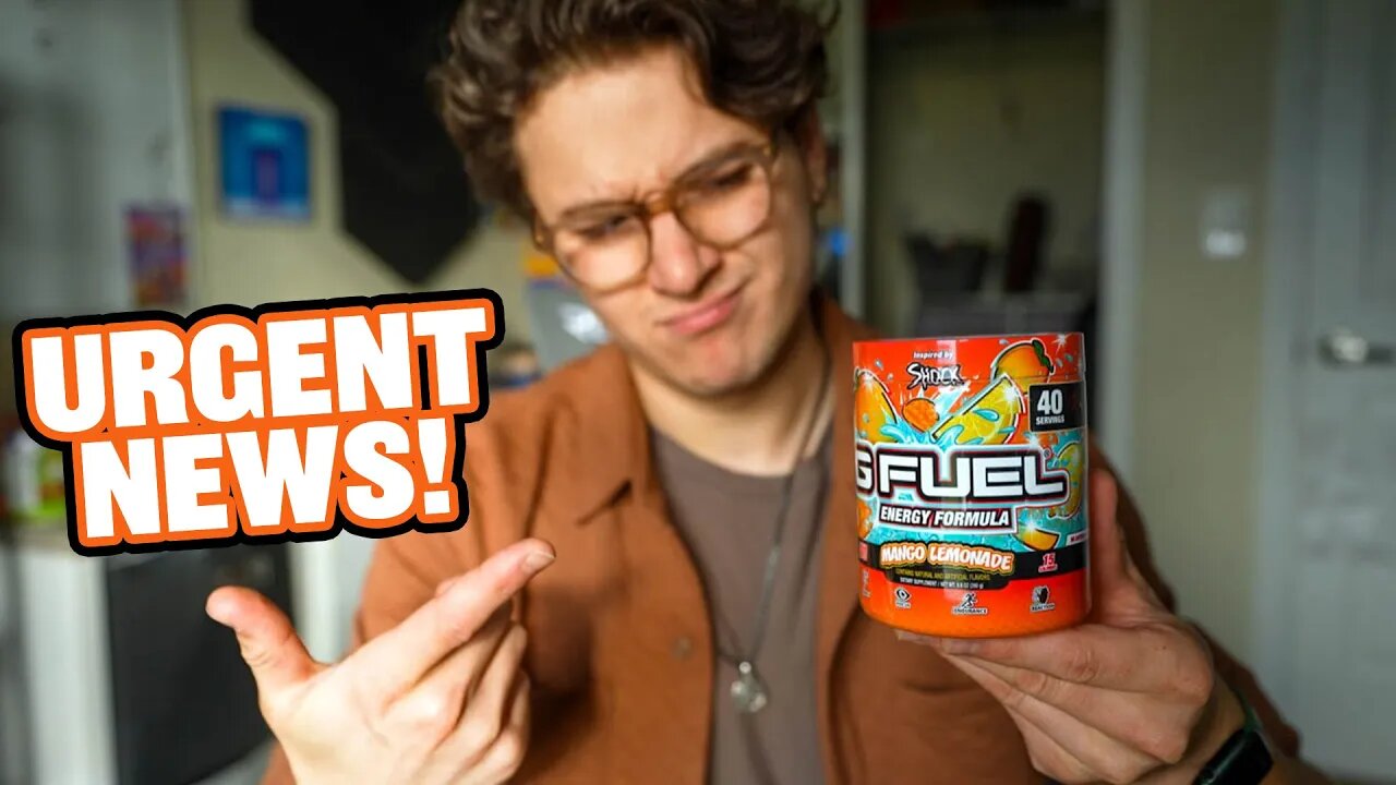 Watch THIS if you DRINK MANGO LEMONADE GFUEL!