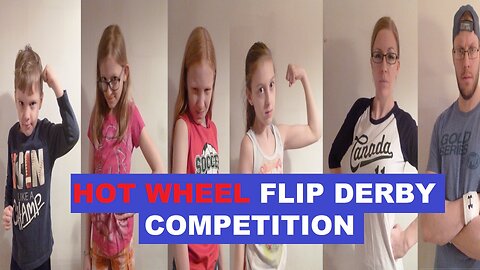 Hot Wheel Flip Derby Competition