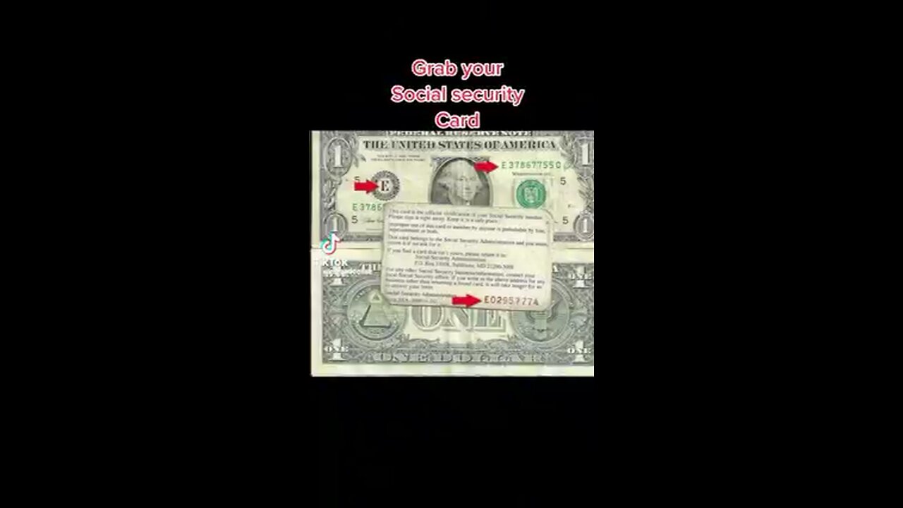 Social Security birth certificate