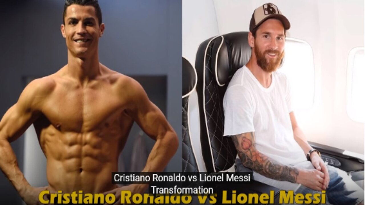 Cristiano Ronaldo Vs Lionel Messi Transormation.