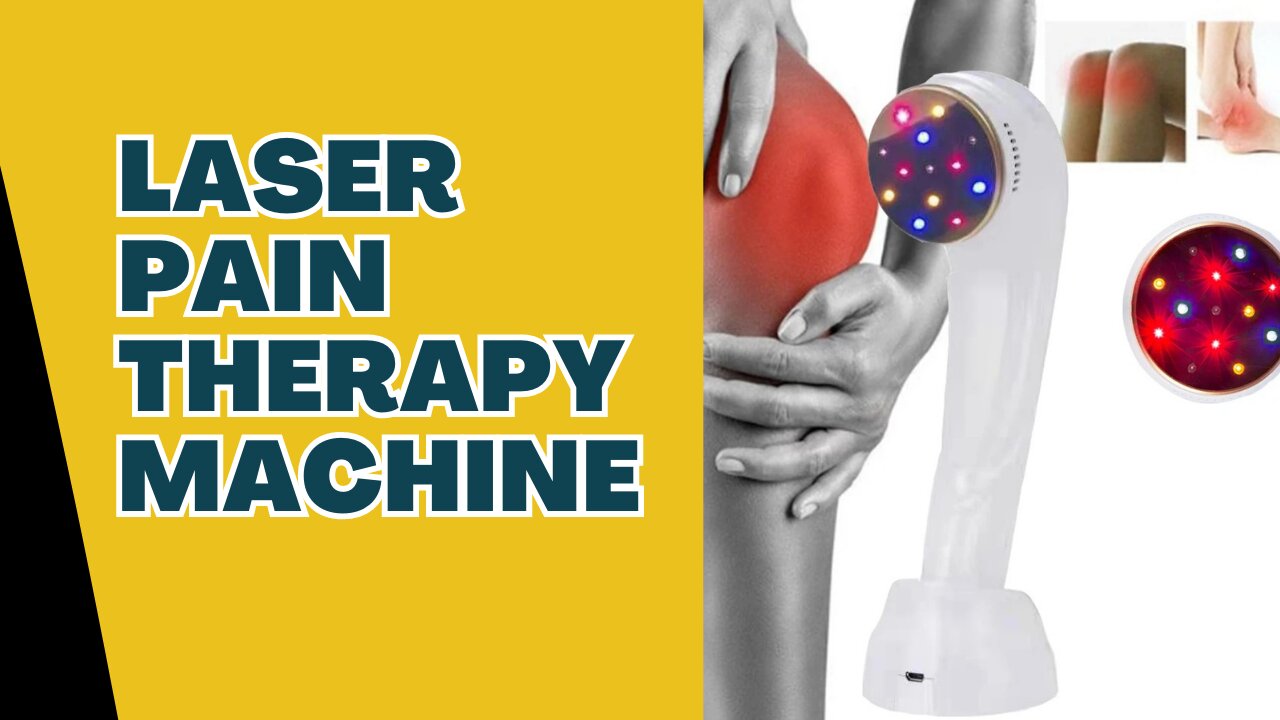 Laser pain therapy machine