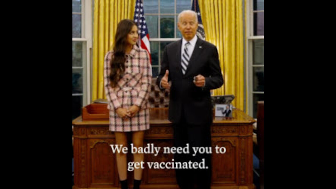 Sleepy Joe: "We badly need you to get vaccinated"