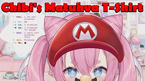 @chibidoki's Matuhva T-Shirt #vtuber #clips
