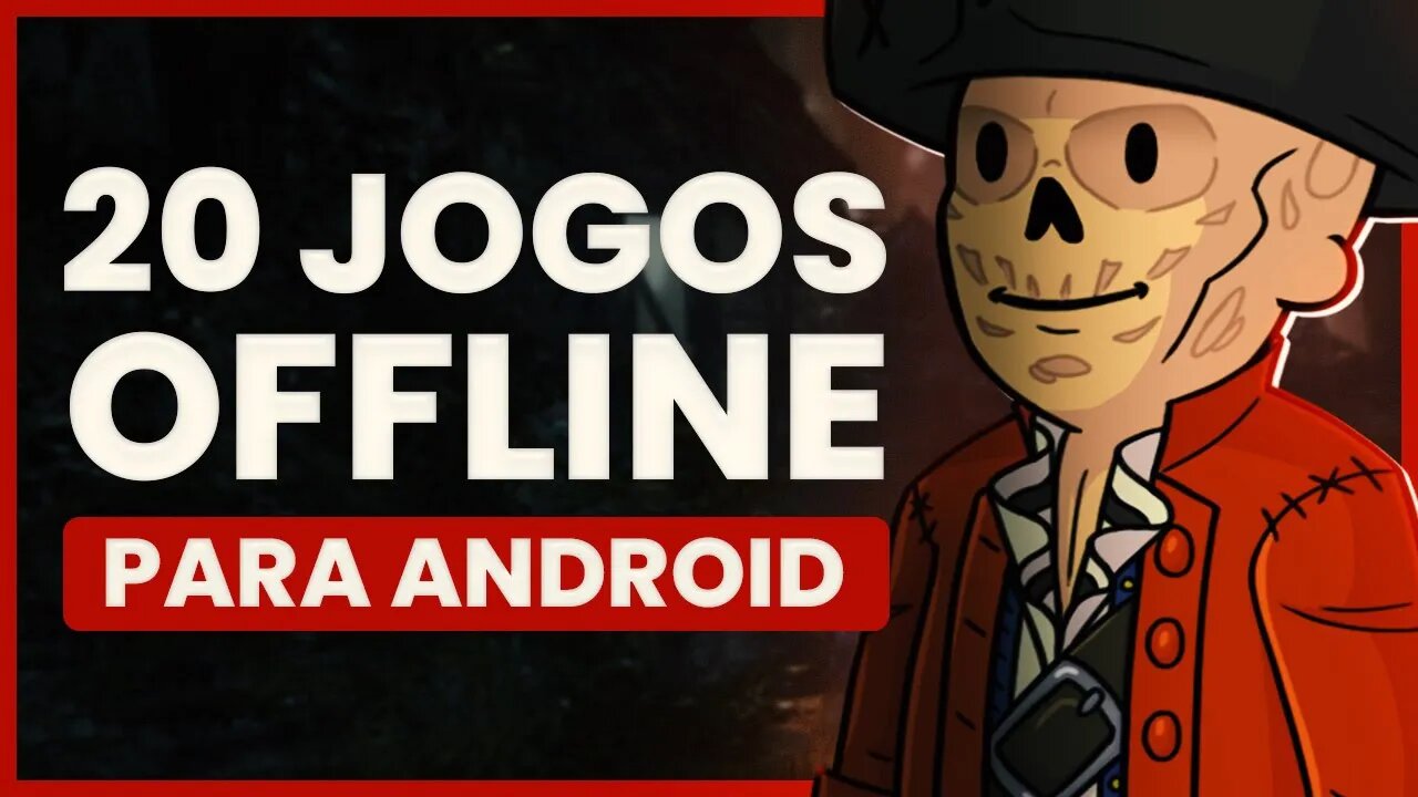 20 Melhores jogos offline para android 📱 (Top jogos para jogar SEM INTERNET)