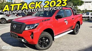 NOVA NISSAN FRONTIER ATTACK 2.3 TURBO DIESEL 4X4 2023 MELHOR CUSTO BENEÍCIO DA CATEGORIA!