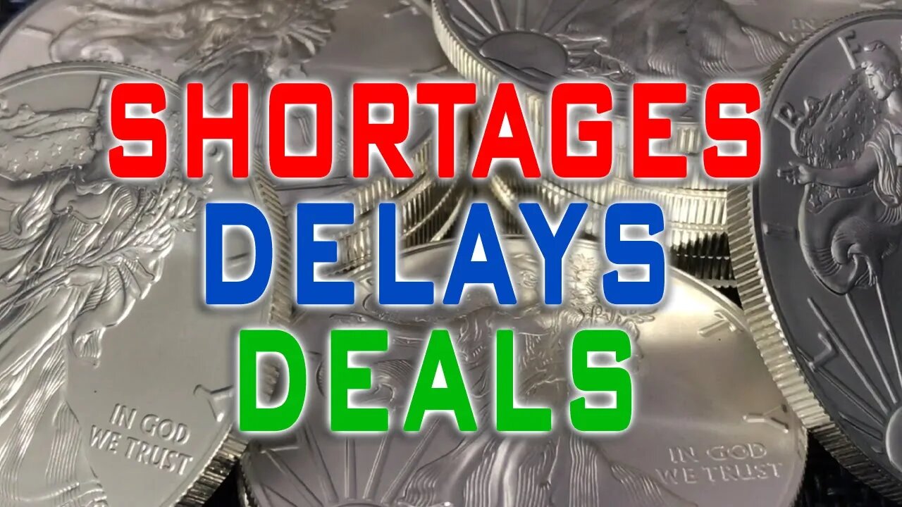 Bullion Dealer Discusses Silver Product Shortages, Delays & Black Friday Deals