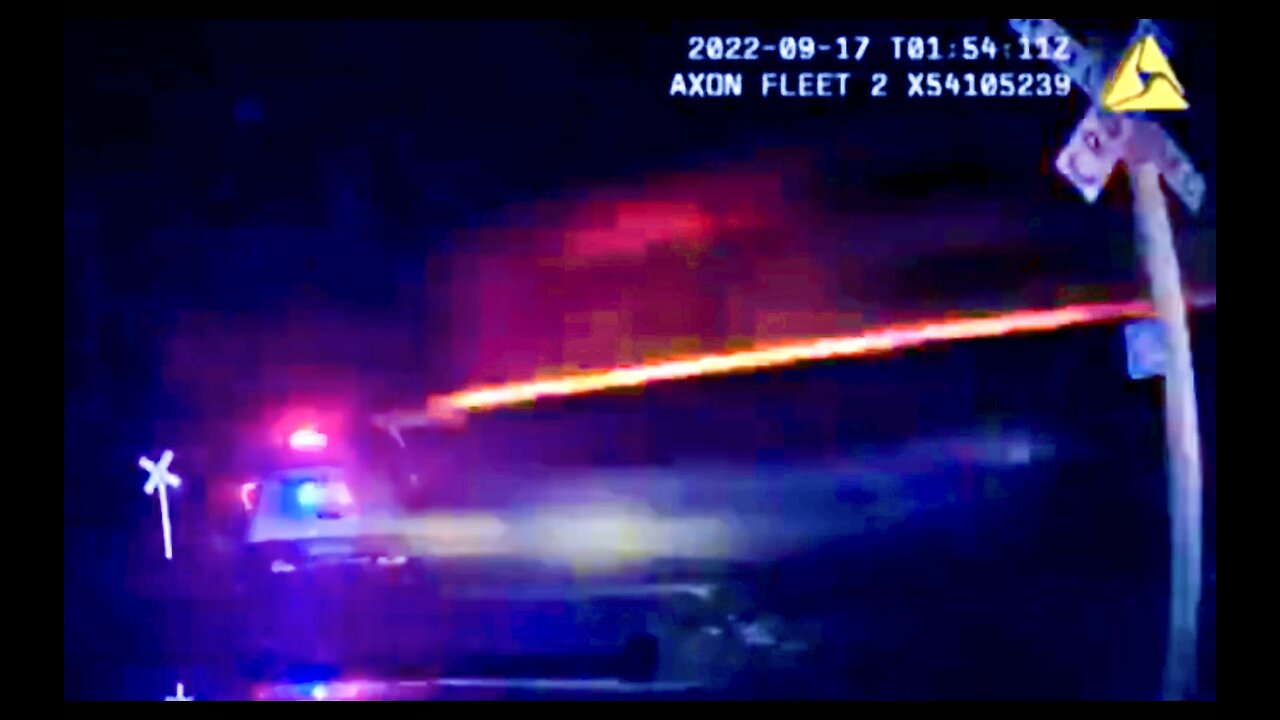 Stupid Cops Leave Handcuffed Woman In Police Car On Railroad Tracks To Be Smashed By Freight Train