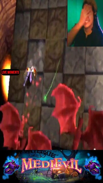 THE WORST BOSS BATTLE EVER - The Demonettes😈P1 - MediEvil (PS1) Live Shorts #medievil #bossbattle