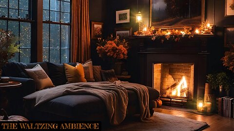 Stuck In A Victorian Cozy Den During A Thunderstorm ⛈️🪵🕯️