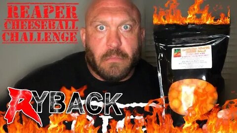 Worlds Hottest Carolina Reaper Hot Pepper Cheese Balls - Ryback Got Heat