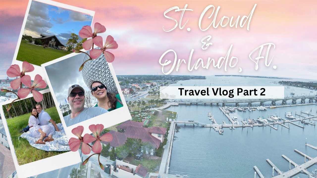 Anniversary Trip Part 2- St. Cloud| Epcot| Celebration| Disney Springs