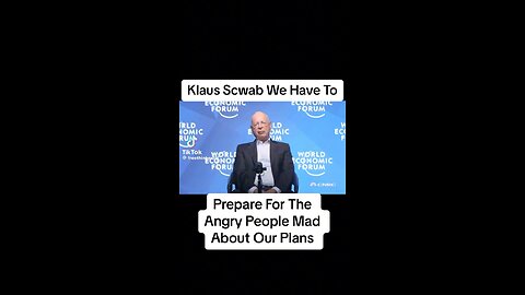 The WEF and Great Reset are Prepared for You to Rebel