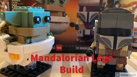 LEGO Star Wars The Mandalorian & The Child. LEGO Build.