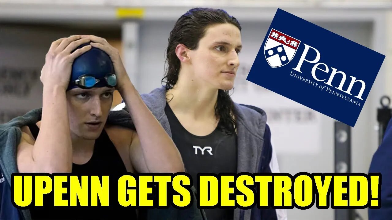 Upenn is getting DESTROYED for nominating Lia Thomas for NCAA Woman of the Year Award! This is a MAN