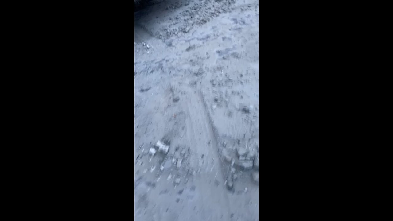 Digging with the drag line 
