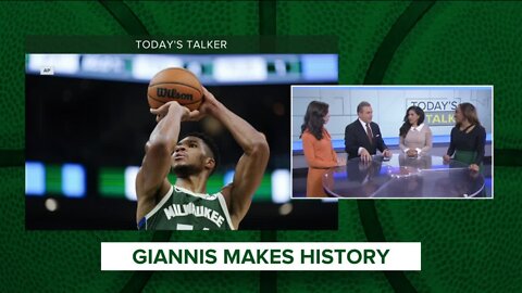 Today's Talker: Giannis breaks a new record