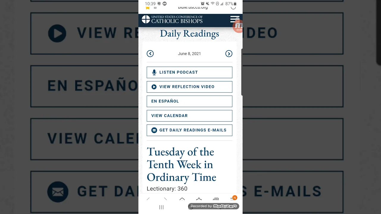 Jesus is our Savior/ Bible reading June 8 / 2021