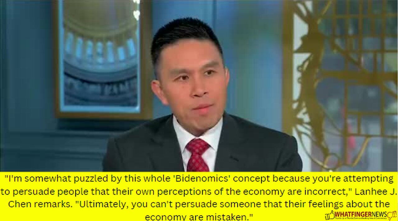 "I'm somewhat puzzled by this whole 'Bidenomics' concept because you're attempting to persuade