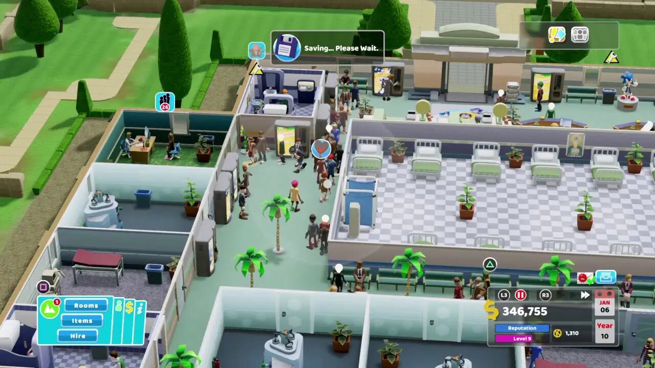 Running Two Point Hospital All Night