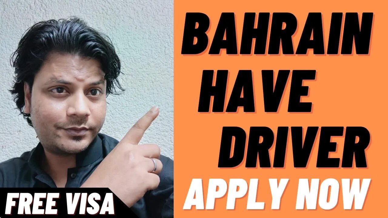 Bahrain Driver And Al Opreter job | Urgent Requirement For Bahrain Have Driver