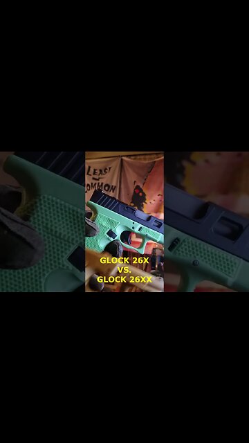 3D Printed Glock 26 Comparisons