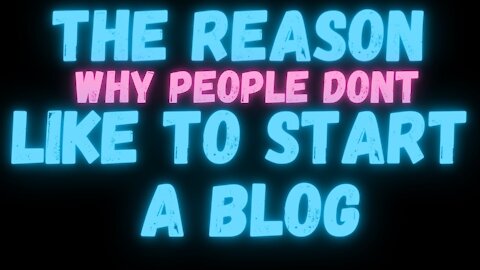 Why People Hate Blogging