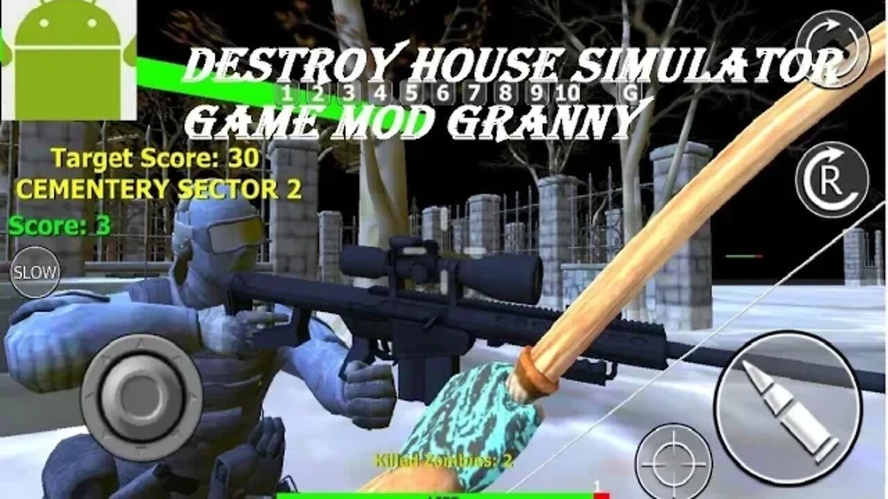 Destroy House Simulator Game Mod Granny - for Android