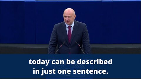 Mislav Kolakusic, MEP from Croatia, chastises the EU for serving US interests