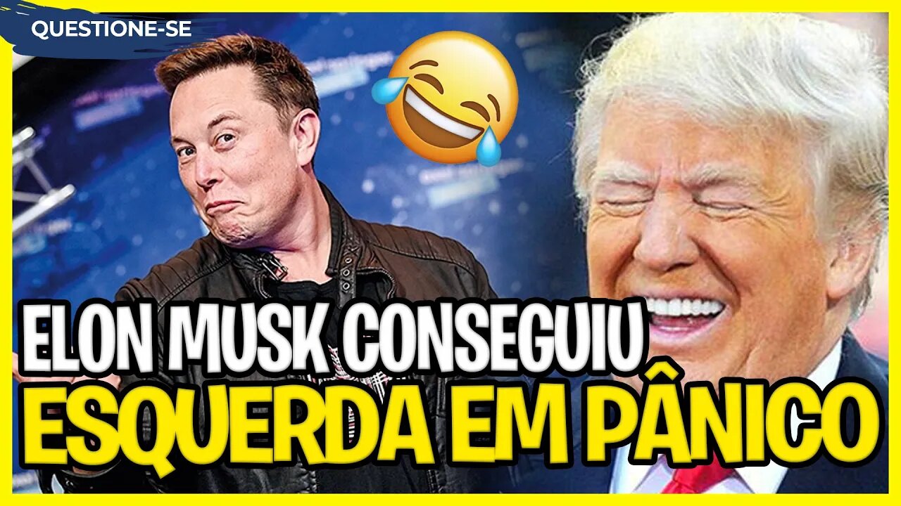 Elon Musk conseguiu! Esquerda está em pânico 😂🕊