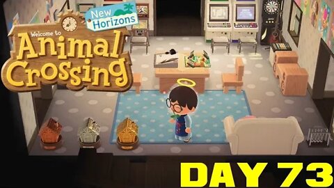 Animal Crossing: New Horizons Day 73 - Nintendo Switch Gameplay 😎Benjamillion