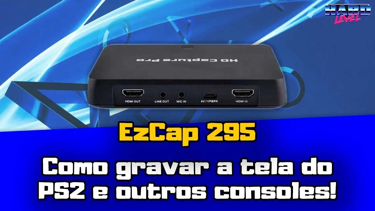 Como gravar a imagem dos jogos de PS2 e outros consoles com placa de captura EzCap295