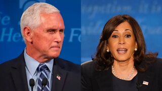 Pence Faces Off Against Harris For Accusing Republicans of "Weaponizing" The Law Against Women