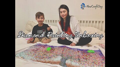 NewCraftDay DIY Diamond Painting Unboxing