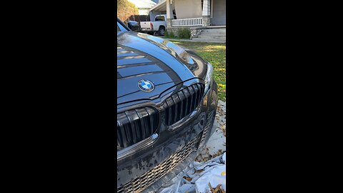 Exterior detail on BMW Series 3