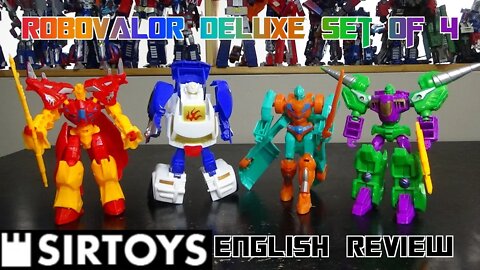 Video Review of the Robovalor Deluxe Set of 4