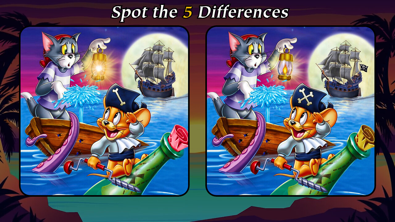 FIND THE DIFFERENCES Quiz # 4 | Riddle Challenge : Find the 5 Differences in 30 Seconds!