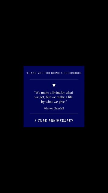 Good Things in Three's