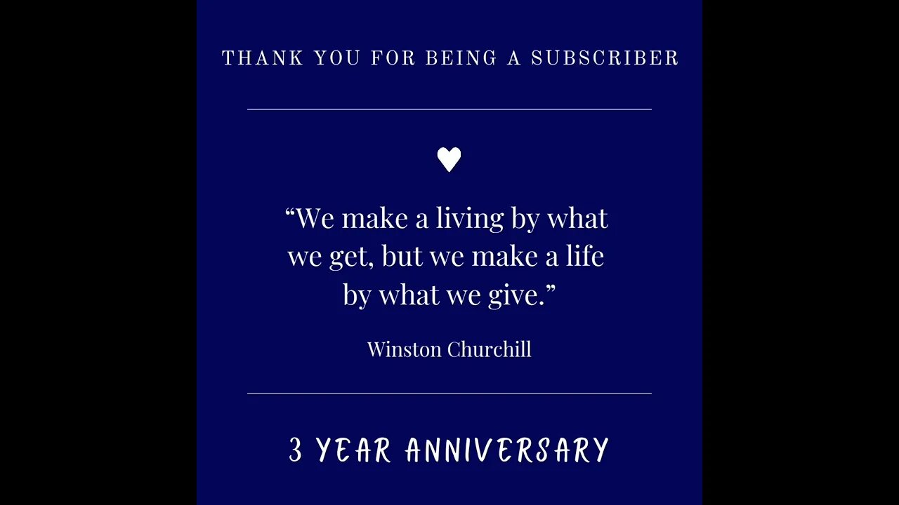 Good Things in Three's