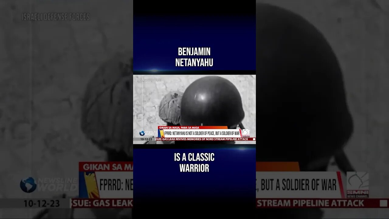 #Netanyahu is a classic warrior, according to former president Rodrigo #Duterte #FPRRD #Israel