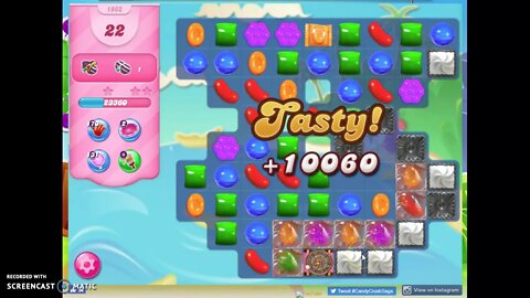 Candy Crush Level 1962 Audio Talkthrough, 3 Stars 0 Boosters